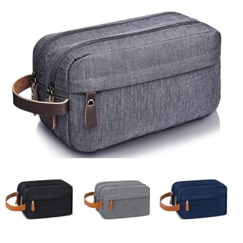 Necessaire de Viagem Masculina Executiva Feminina Unissex, Bolsa Organizadora com Alça, Estojo Grand