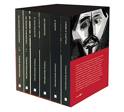 Caixa cinco grandes romances de Dostoiévski