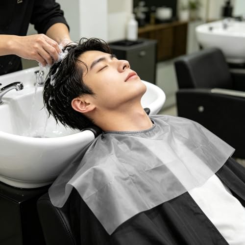 5 Capas para Lavado de Cabello Impermeables Reutilizables miniatura 4