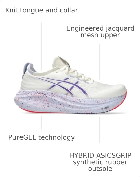 Image of ASICS Men's Gel-Nimbus 27 Running Shoes