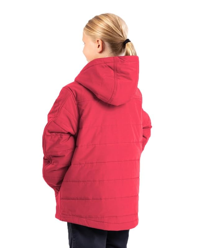 Berne Youth Softstone Micro-Duck Hooded Coat2