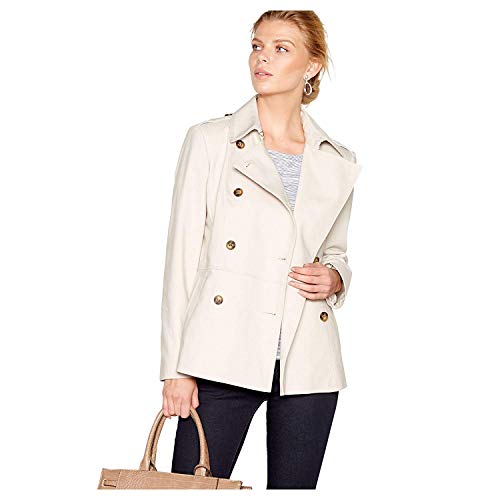 Debenhams J par Jasper Conran Femmes Naturel Plissé Arrière Mac - Crème, EU 48