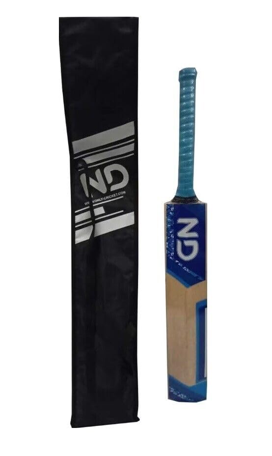 ND ULTIMATE CRICKET BAT Size 5 6, Youths Harrow GRADE A Kashmir Willow UK (Size 5 (9-10 Years))