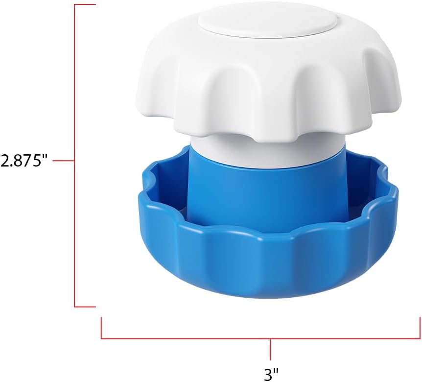 Ezy Crush Pill Crusher with Ergo Grip - Small by Ezy Dose