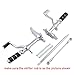 Astra Depot Compatible with Sportster XL 883 1200 Forward Controls Pegs Kit Black 1991-2003