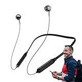 Generico Riprodu Kabellose Kopfhörer mit Nackenbügel, Sportkopfhörer 5.0, lange Lebensdauer