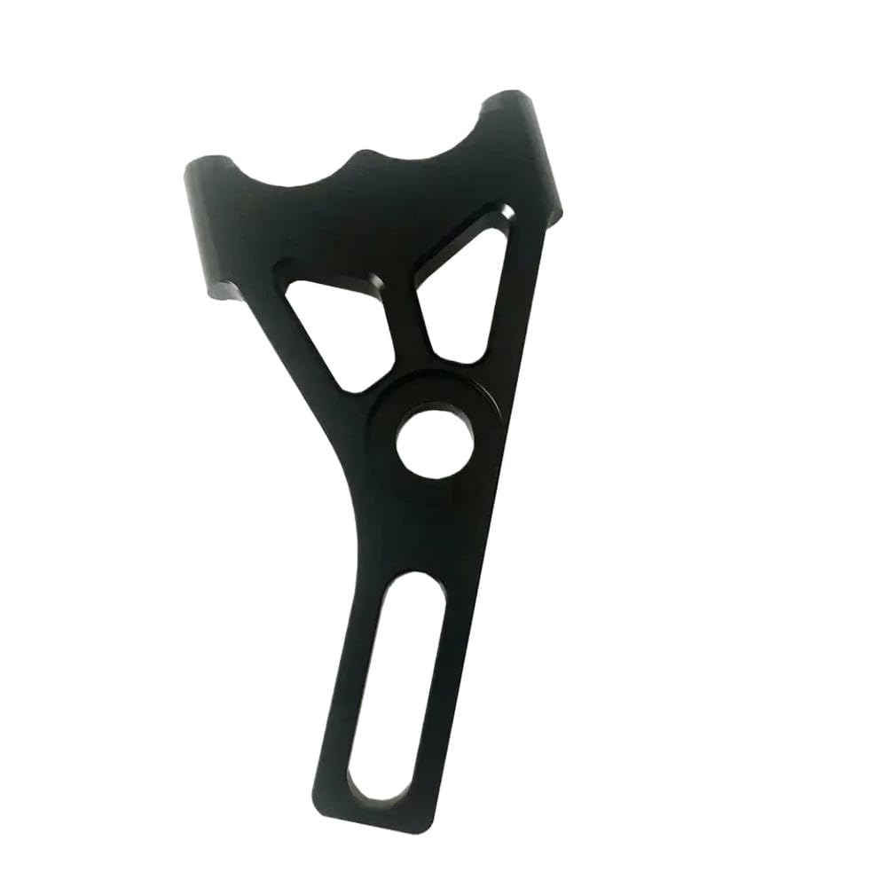 Tvhpwhcka Black Motorcycle Rear Brake Caliper Bracket Adapter Support For 220Mm Disc And 82Mm Radial Brake Caliper Compatible With Rpm Adelin Scooter(Black)