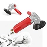 TFCFL 4' Air Wet Stone Polisher ,Pneumatic Air Wet Stone Grinder Polisher Air Sander Polisher Water...