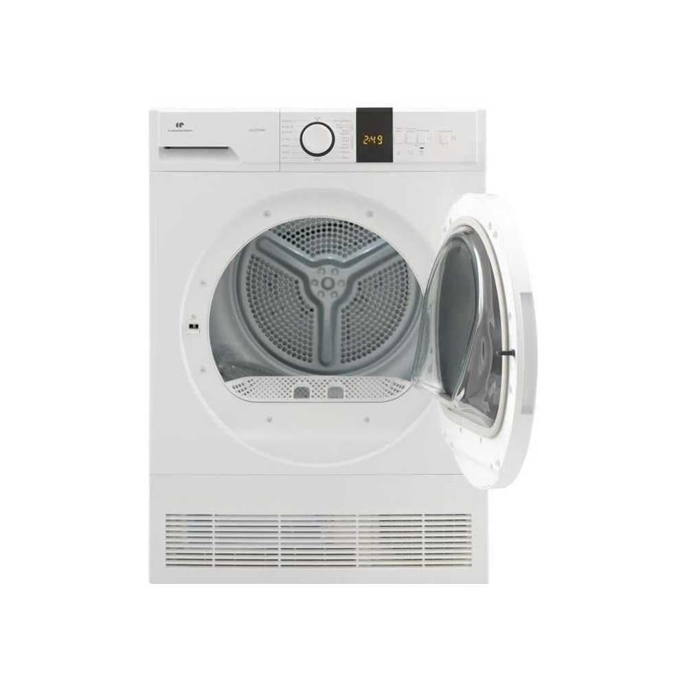 Seche-linge a condensation CONTINENTAL EDISON CESLCE10W1 10 kg Blanc