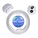 Magnetic Levitation Floating World Globe Desk, 4'' Electronic Antigravity Magnetic Levitating Floating Globe with Colorful LED World Map (English version)