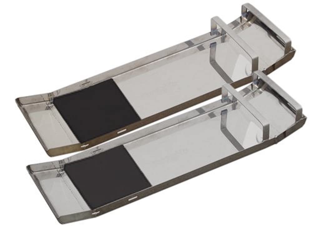 Bon 22-166 - Rodilleras protectoras con almohadillas, acero inoxidable