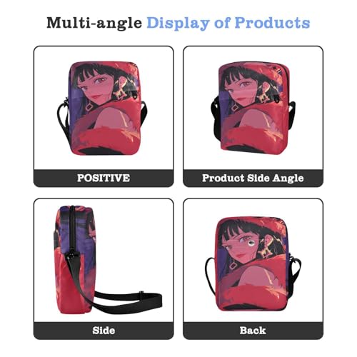 Beauty Red Sexy messenger bags for women shoulder bag men women's crossbody handbags Adjustable Strap for Outdoor Daily Shopping4