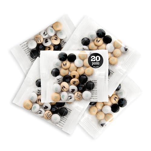 M&MS WORLD Milk Chocolate Wedding Candy Favors (20 pack), Perfect for Wedding Reception Favor, Bridal Favors, Rehersal Dinner and Wedding Table Decor