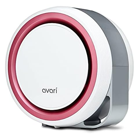 AVARI™ 525 Pink Desktop Personal Air Purifier made in Korea. Filtering Personal Breathing Zone. Ultra Quiet Electro-Static Filters to 0.1 Micron Cover