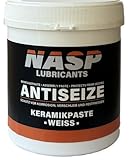 NASP Keramikpaste 500gr | Anti-Seize metallfreie Montagepaste hitzebeständig gegen Korrosion Festfressen
