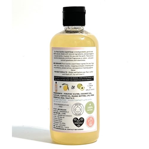 Image of Rose Geranium Liquid Castile Soap 300ml Geranium