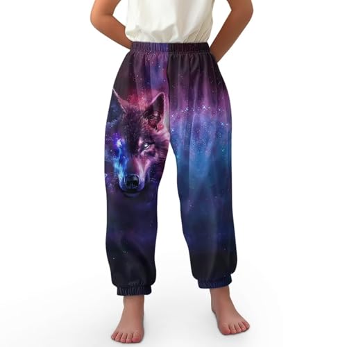 Renewold Kids Loose Sweatpants Casual Lounge Pants Boys Sport Jogger Pants Girls Yoga Dance Trousers Activewear4