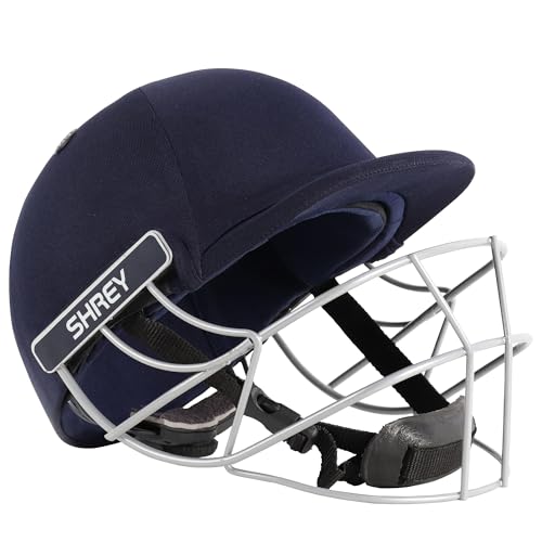 Image of Shrey Classic Steel Batting Fixed Visor Cricket Helmet for Men's