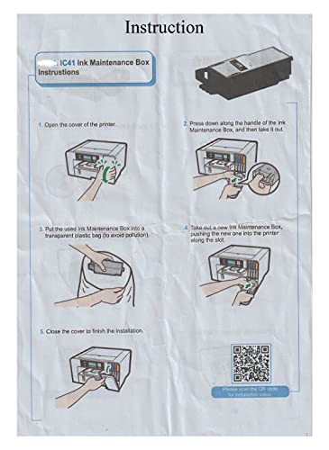 HEMEINY Ink Collector Uint Compatible with Sawgrass Virtuoso SG400 SG800 SG500 SG1000 SG3210dnw GC51 GC41 Printer,IC41 Waste Ink Tank - Image 6
