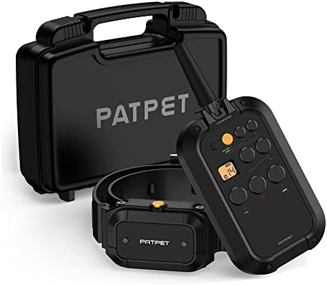 Dog Shock Collar PATPET Dog Training Collar With 300m Remote