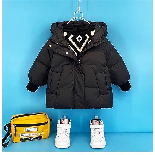 Little Girls Boys Winter Warm Cartoon Zipper Cute Bear Ears Hoodie Jacket Down Puffer Coat Outwear3