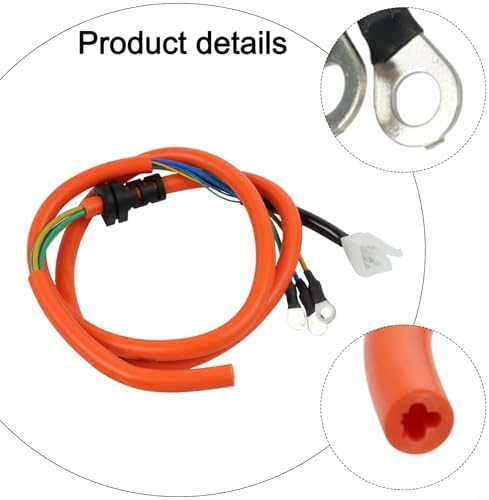 Elektrikli Bisiklet Motor Uzatma Kablosu için, 500W/800W/1000W için uygundur, Esnek Kurulum için Saf Bakır (2,5 kare) - Görsel 7