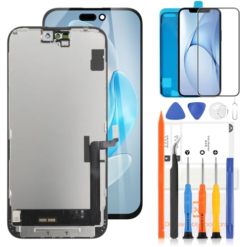 Écran tactile iPhone 16 Plus LCD 6.7" vitre numériseur bloc complet A3291