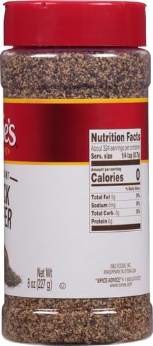 Tone's Restaurant Black Pepper, 8.00 Ounce - Image 7