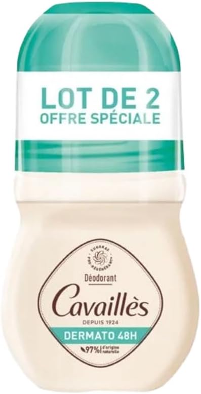 Rogé Cavaillès Dermato Deodorant Sensitive Skin 48H Roll On 2 x 50ml
