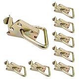 Mega Cargo Control (8 Pack E-Track HD D Ring Tie-Down Anchor | E-Track Tie-Down System for Cargo Loads & ETrack Rails | for Enclosed Trailers, Flatbeds, Truck, Van, Pickup