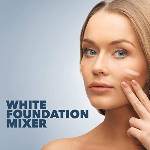 Manic Panic Dreamtone Flawless White Liquid Foundation - Full Coverage White Foundation And Color Corrector With Demi Matte Finish - Cosplay, Halloween Makeup, & Everyday Use (0.96Oz) #TOP5