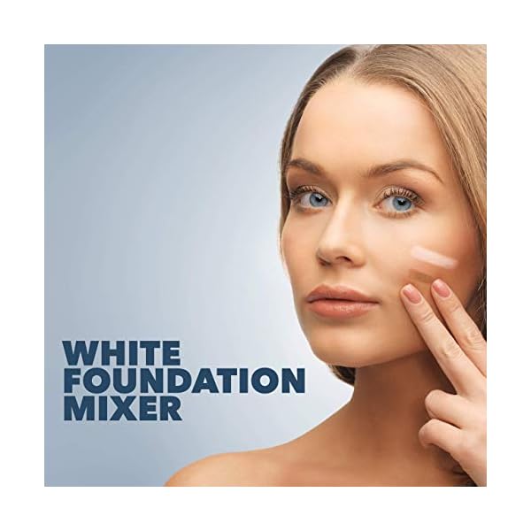 MANIC PANIC Dreamtone Flawless White Liquid Foundation - Full Coverage White Foundation And Color Corrector with Demi Matte Finish - Cosplay, Halloween Makeup, & Everyday Use (0.96oz)