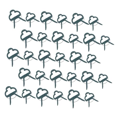 POPETPOP 50stücke Teiliges Pflanzenclips- Vielseitige Kunststoff-rankhilfe Mit Kleinen Und Großen Klammern Flexible Stützklemmen Für Kletterpflanzen Tomaten Gemüse Und Gartenrankhilfen Scho