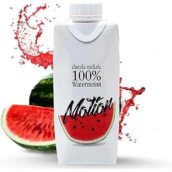 Motion 100% Watermelon Juice Sugar Juice 11.2 fl oz 330 ml x 24 Bottles
