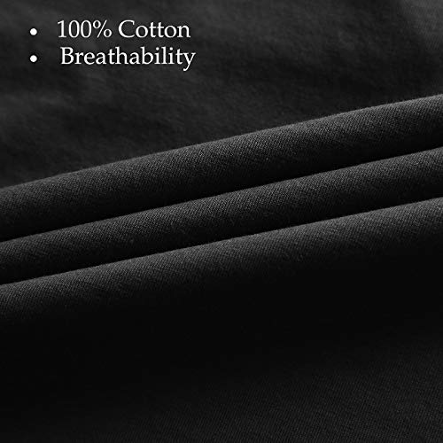 V Neck T Shirts Men Deep V Neck Tee Muscle Slim Fit Low Cut Undershirts Black M #TOP3