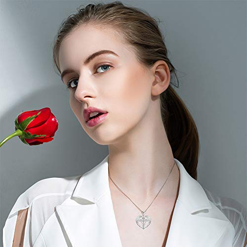 YFN Sterling Silver Caduceus Angel Nursing Themed Pendant Necklace 18" (Nurse Necklace) (Nurse Necklace)3