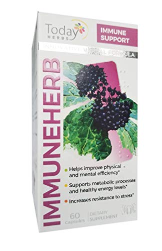 Immuneherb, Immune Support, Strong Immune System, Innovative Herbal Formula, Vitamins, Minerals & Plant Extracts for Immune Support,Today Herbs