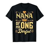 Photo Gallery nana di mr one-derful 1 ° compleanno ragazzo 1 anno vecchio maglietta Photo Gallery nana di mr one-derful 1 ° compleanno ragazzo 1 anno vecchio maglietta