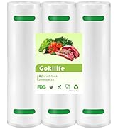 Amazon.co.jp: Gokilife 真空パック袋 真空パック ロール PA＋PE安全