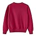 Boys Girls Lightweight Knit Cardigan Sweater School School Casual Clothes Long Sleeve Open Front Slim (Red, 9-11 Years)