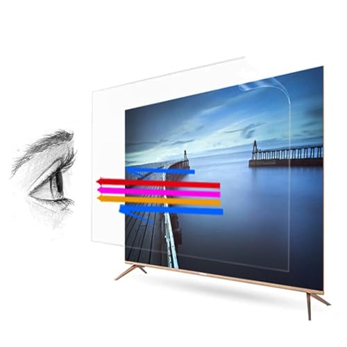 Protector De Pantalla Mate Contra La Luz Azul, Filtro De Protección Antideslumbrante/Antirrayones para Tus Ojos para Televisor De 75 Pulgadas,75 Inches(1645x930mm)