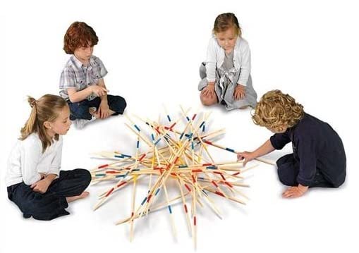 Mikado Géant 80cm pour Jouer en Plein air dans Le Jardin ou à la Plage