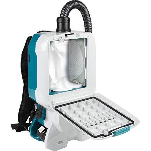 Image of Makita XCV17PG 18V X2 LXT Lithium-Ion (36V) Brushless Cordless 1.6 Gallon HEPA Filter Backpack Dry Vacuum (6.0Ah)