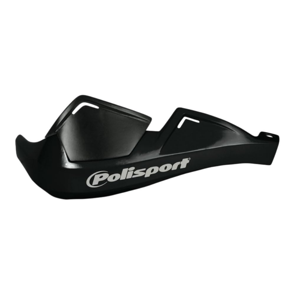Polisport Evolution Integral Hand Guards with Fitting Kit Black