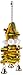 Paradise 7 by 24-Inch Pear Pet Toy, Large