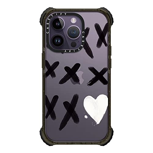 Coque iPhone 14 Pro CASETiFY protection quotidienne style Xo Kisses
