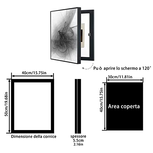 Boîte décorative pour interrupteur en peinture PE verticale - 2