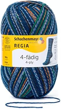 Schachenmayr Regia 4-Thread Color, 100G Schneeanzug Handknitting Yarns