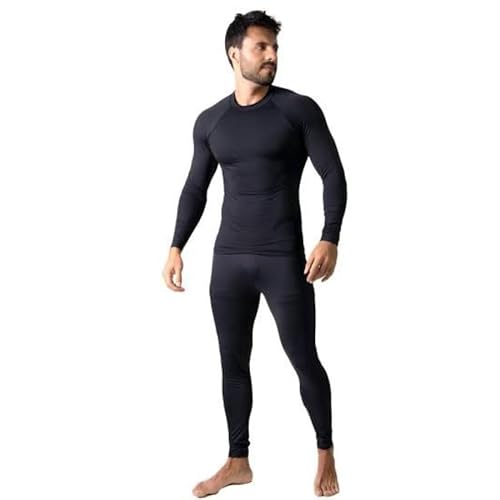 Segunda Pele Térmica Neve Frio Roupa Inverno Flanelada Peluc Masculino (Azul Marinho, Único)