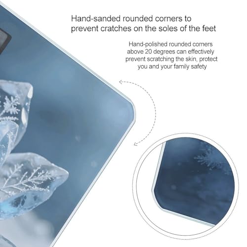 Báscula digital Frost Lotus con luz y sensores precisos miniatura 4